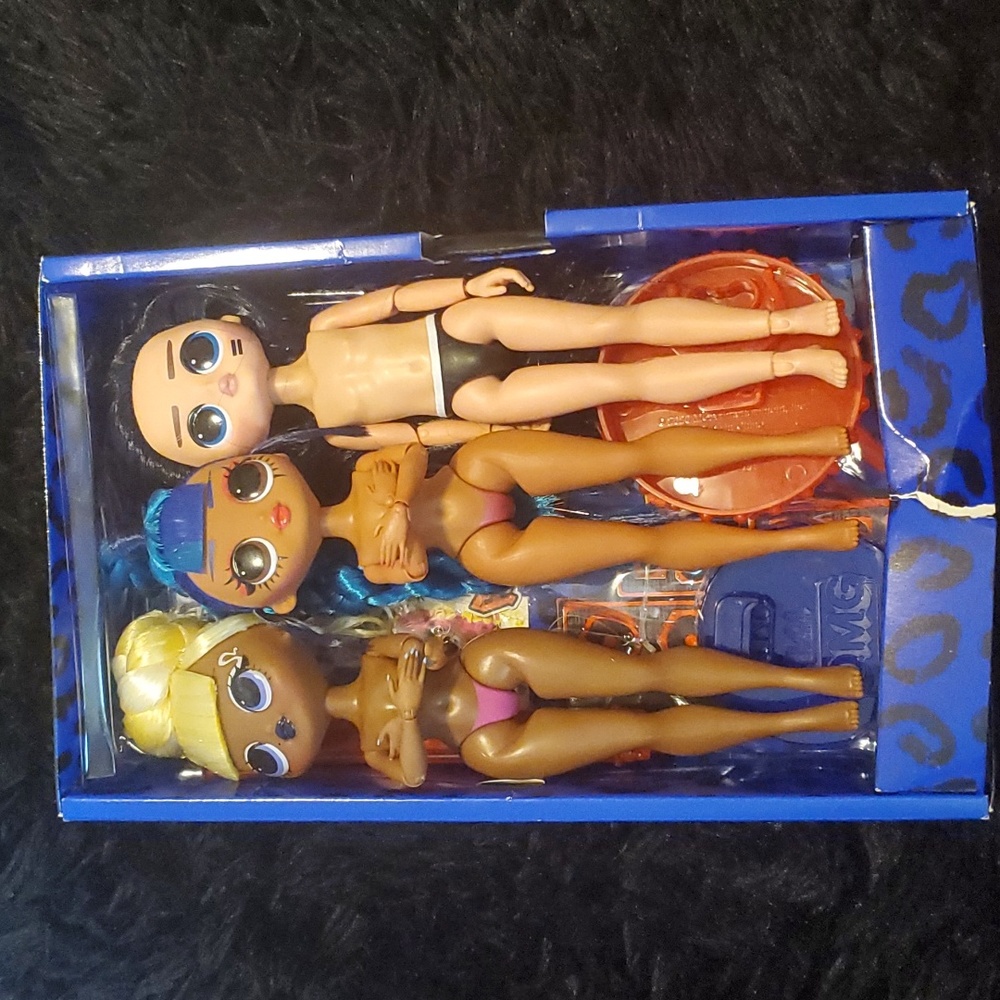 Omg surprise L.o.l. punk doll lot nude new
